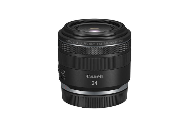 Canon RF 24mm f/1.8 IS STM macro lens.