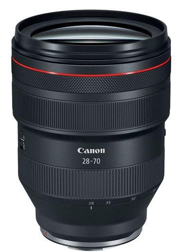 Canon RF 28-70mm f/2L USM lens