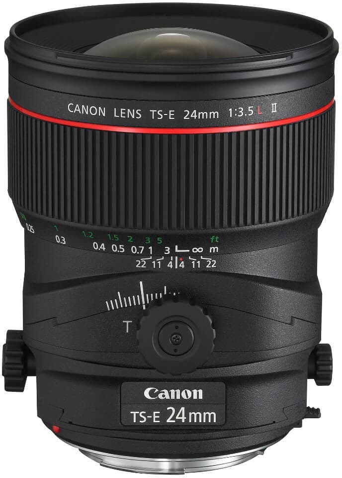 Canon TS-E 24mm f/3.5L II Tilt-Shift Lens - additional product view