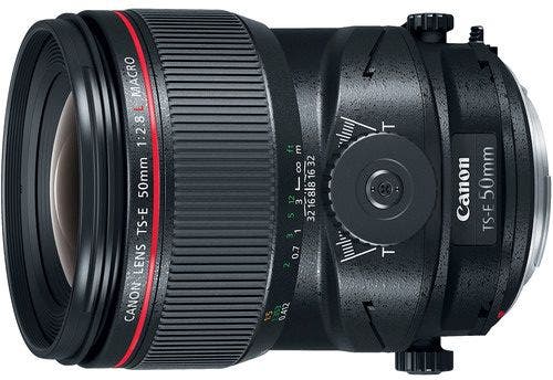 Canon TS-E 50mm f/2.8L Tilt Shift Lens with Macro