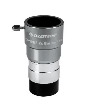 Celestron 2x 1.25 inch Omni Barlow Lens