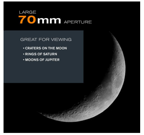 Celestron Astromaster 70AZ Refractor - additional product view