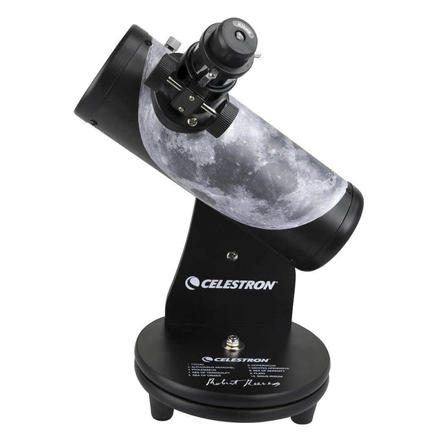Celestron FirstScope tabletop telescope.