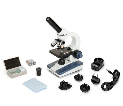 Celestron Labs CM1000C Compound Microscope Universal Multi-Plug - additional product view
