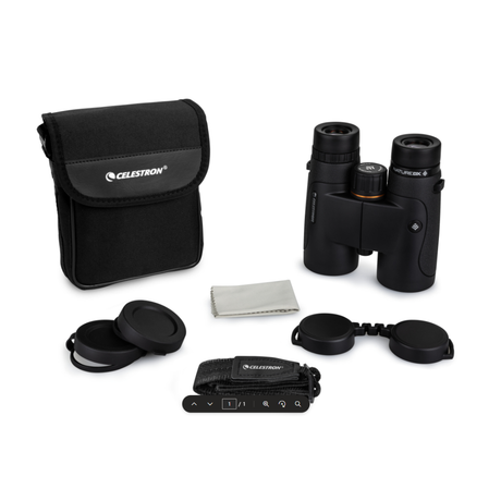 Celestron Nature DX 10x42 Roof Prism Binoculars - Black - additional product view