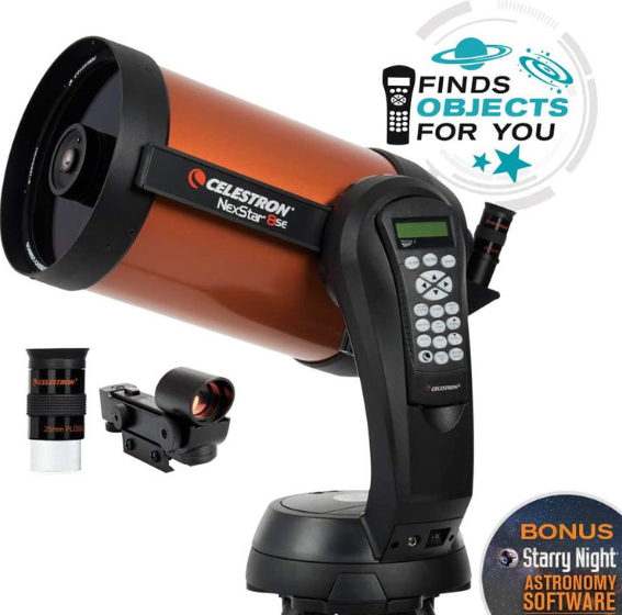 Celestron Nexstar 8SE 203.2mm f/10 Schmidt-Cassegrain Telescope - additional product view
