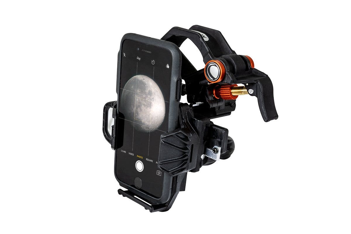 Celestron NexYZ 3-axis universal smartphone adapter.