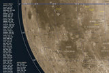 Celestron Observers Map of the Moon - additional product view