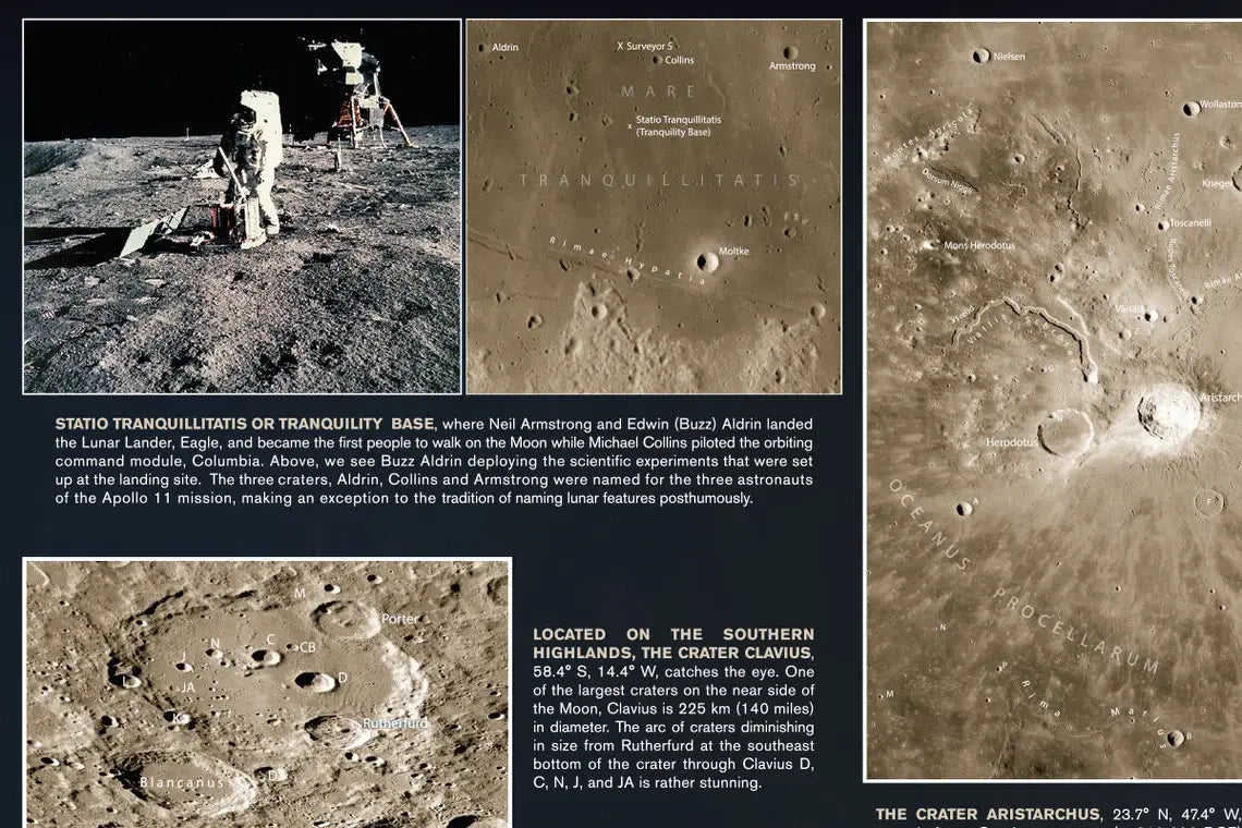 Celestron Observers Map of the Moon - additional product view