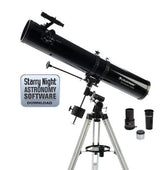 Celestron Powerseeker 114EQ-MD Newtonian with phone adapter and motor drive