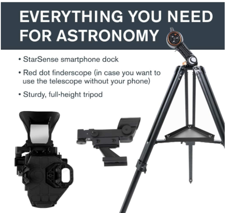 Celestron StarSense Explorer DX 130AZ Reflector Telescope - Smartphone App-Enabled - additional product view