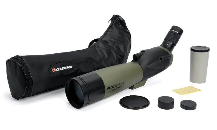 Celestron Ultima 80 20-60x80 Spotting Scope with 45 Degree Eyepiece & Smartphone Adapter - additional product view