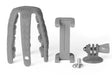Celly Squiddy flexible mini tripod, Grey, with smartphone and GoPro adapter