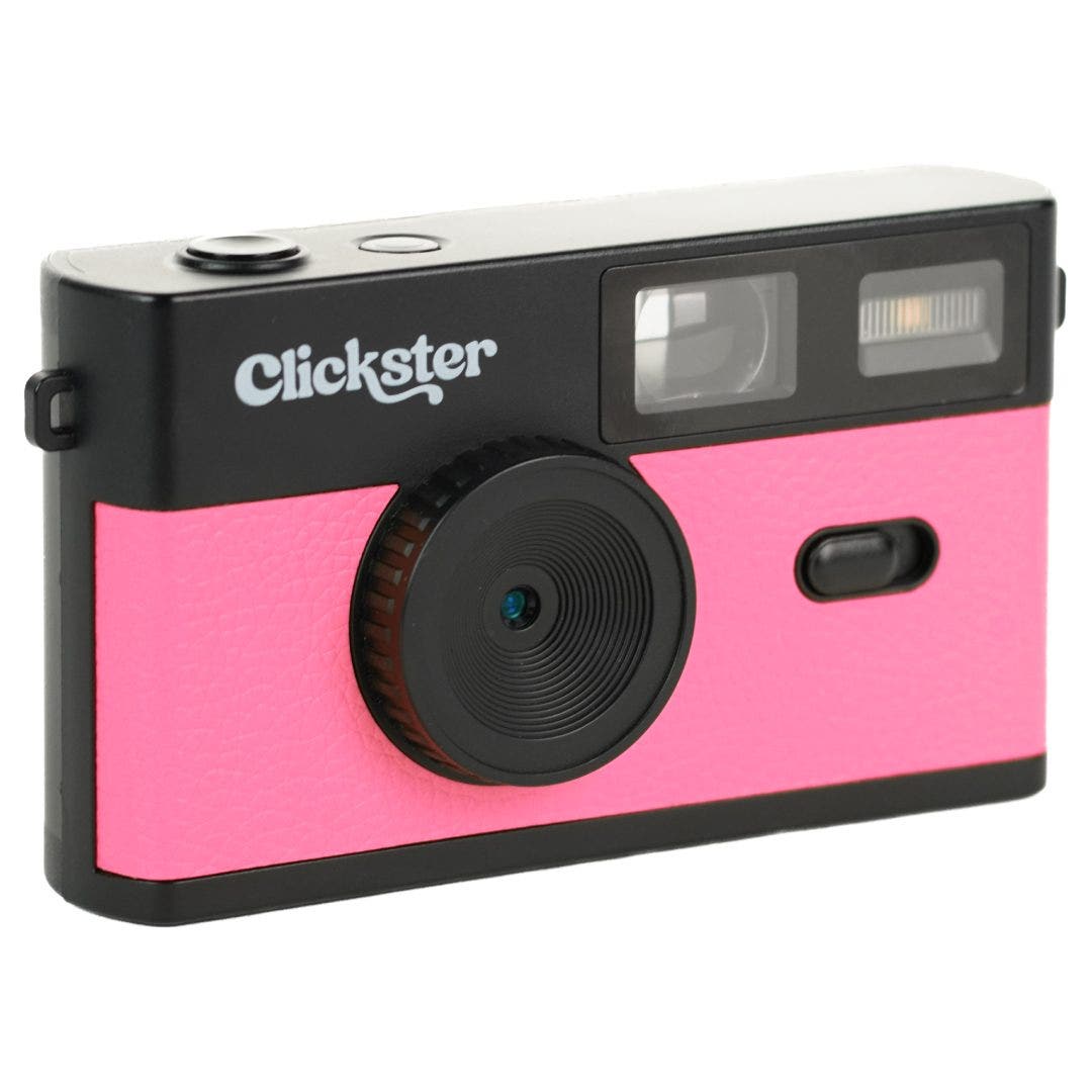 Pink Clickster Light Machine kids camera