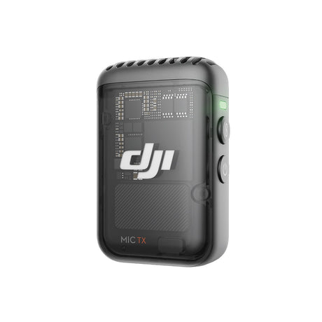 DJI Mic 2 (1 TX) Clip-On Transmitter/Recorder with Built-In Microphone - Black - additional product view