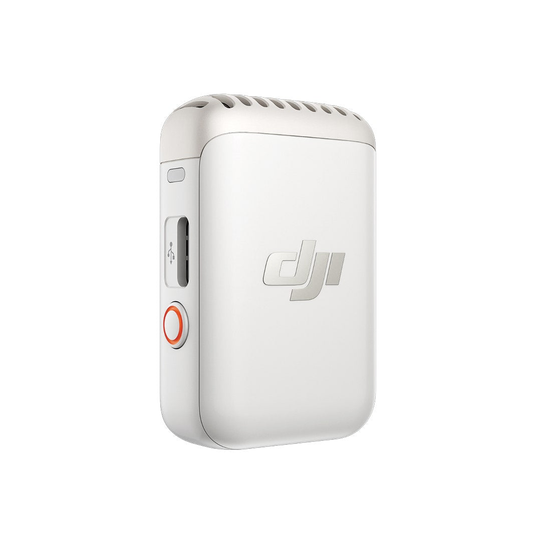 DJI Mic 2 (1 TX) Clip-On Transmitter/Recorder with Built-In Microphone - White - additional product view