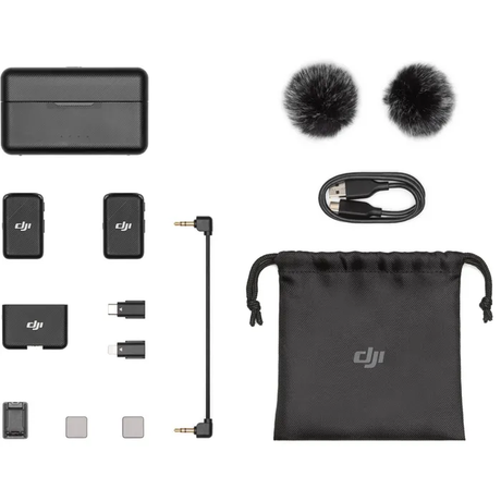 DJI Mic 2-Person Wireless Microphone System (2.4 GHz) for Camera & Smartphone - additional product view