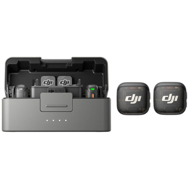 DJI Mic 3, 2 TX, 1 RX and Charging Case