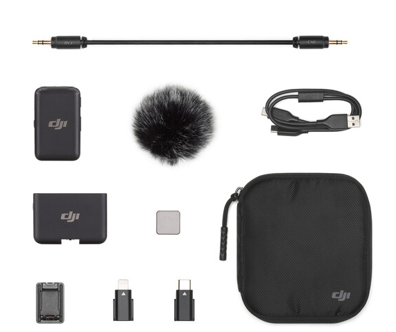 DJI Mic Compact Wireless Microphone System (2.4 GHz) for Camera & Smartphone - additional product view