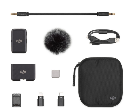 DJI Mic Compact Wireless Microphone System (2.4 GHz) for Camera & Smartphone - additional product view