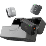 DJI Mic Mini 2 with 2 transmitters, 1 receiver and charging case