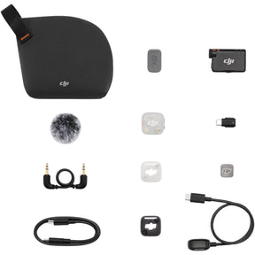 DJI Mic Mini 2S, 1 TX and 1 RX