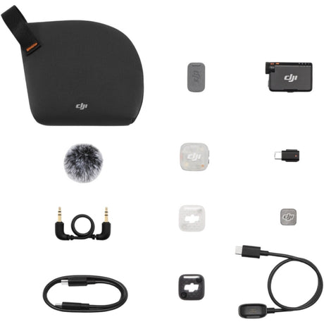 DJI Mic Mini 2S, 1 TX and 1 RX