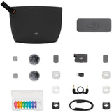 DJI Mic Mini 2S, 2 TX, 1 RX, Charging Case