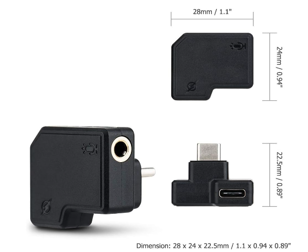 DJI Osmo Action 3.5mm Audio Adapter - additional product view