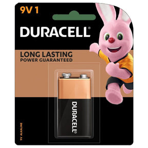Duracell Coppertop Alkaline 9V Batteries, 1 Pack