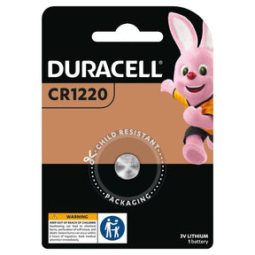 Duracell Lithium Coin CR1220 Batteries, 1 Pack