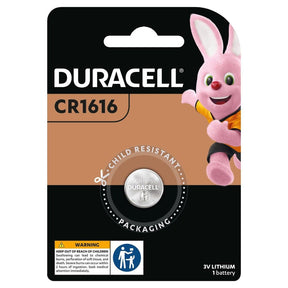 Duracell Lithium Coin CR1616 Batteries, 1 Pack