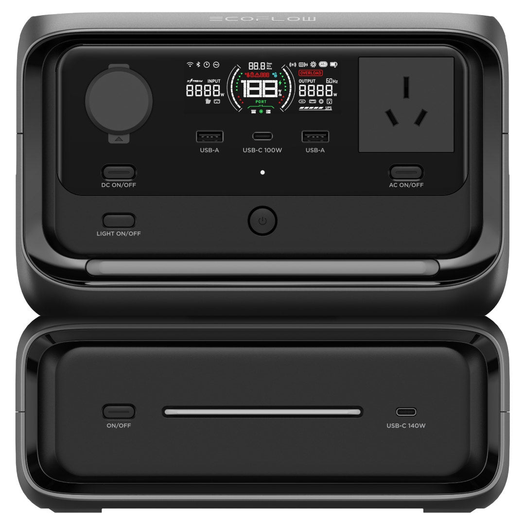 EcoFlow River 3 Max Portable Power Station with 600W AC output & Built in 572Wh - additional product view