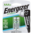 Energizer Recharge AAA rechargeable batteries, 2 pack