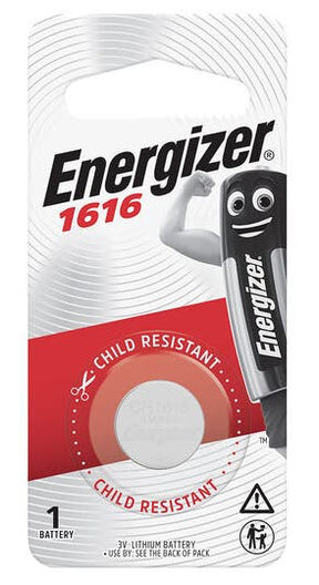 Energizer Lithium CR1616 battery, 1 pack