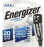 Energizer Ultimate Lithium AAA battery, 4 pack