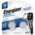 Energizer Ultimate Lithium CR2016 battery, 2 pack