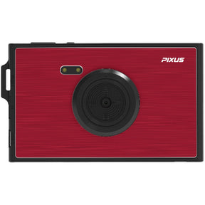 FireFly Pixus Slim Digital Compact Camera in red metallic