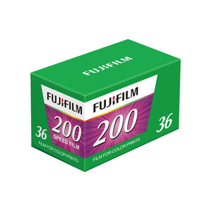 FujiFilm 200 ISO 35mm 36 exposure colour negative film