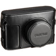 Fujifilm black leather case for LC-x100V