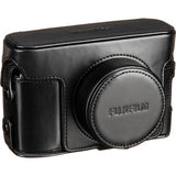 Fujifilm black leather case for LC-x100V