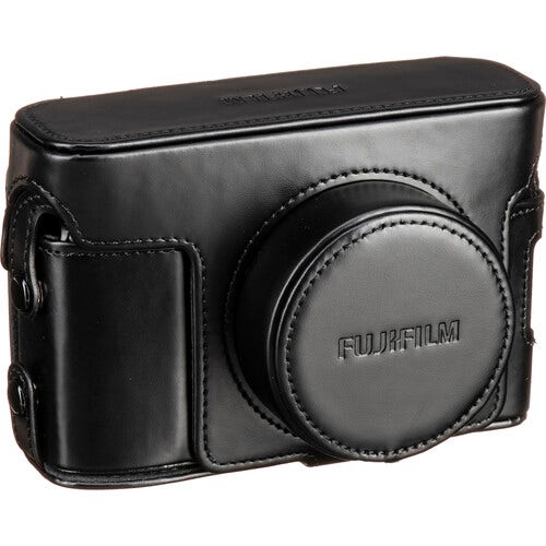 Fujifilm black leather case for LC-x100V
