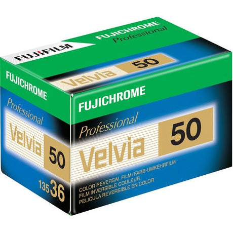 Fujifilm Fujichrome Velvia 50 35mm 36 exposure film