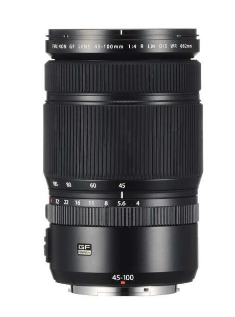 FujiFilm GF 45-100mm f/4 R LM OIS WR lens for GFX series.