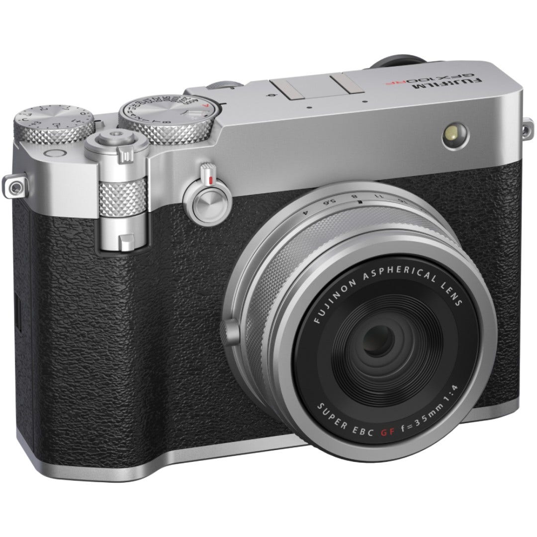 FujiFilm GFX100RF Silver Digital Compact Camera - additional product view
