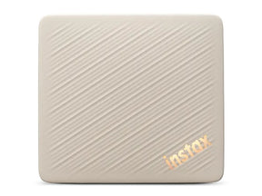 Fujifilm Instax Link WIDE 2 instant printer in Duo Beige, front view