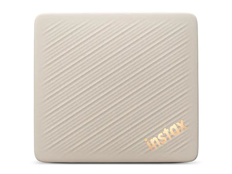 Fujifilm Instax Link WIDE 2 instant printer in Duo Beige, front view