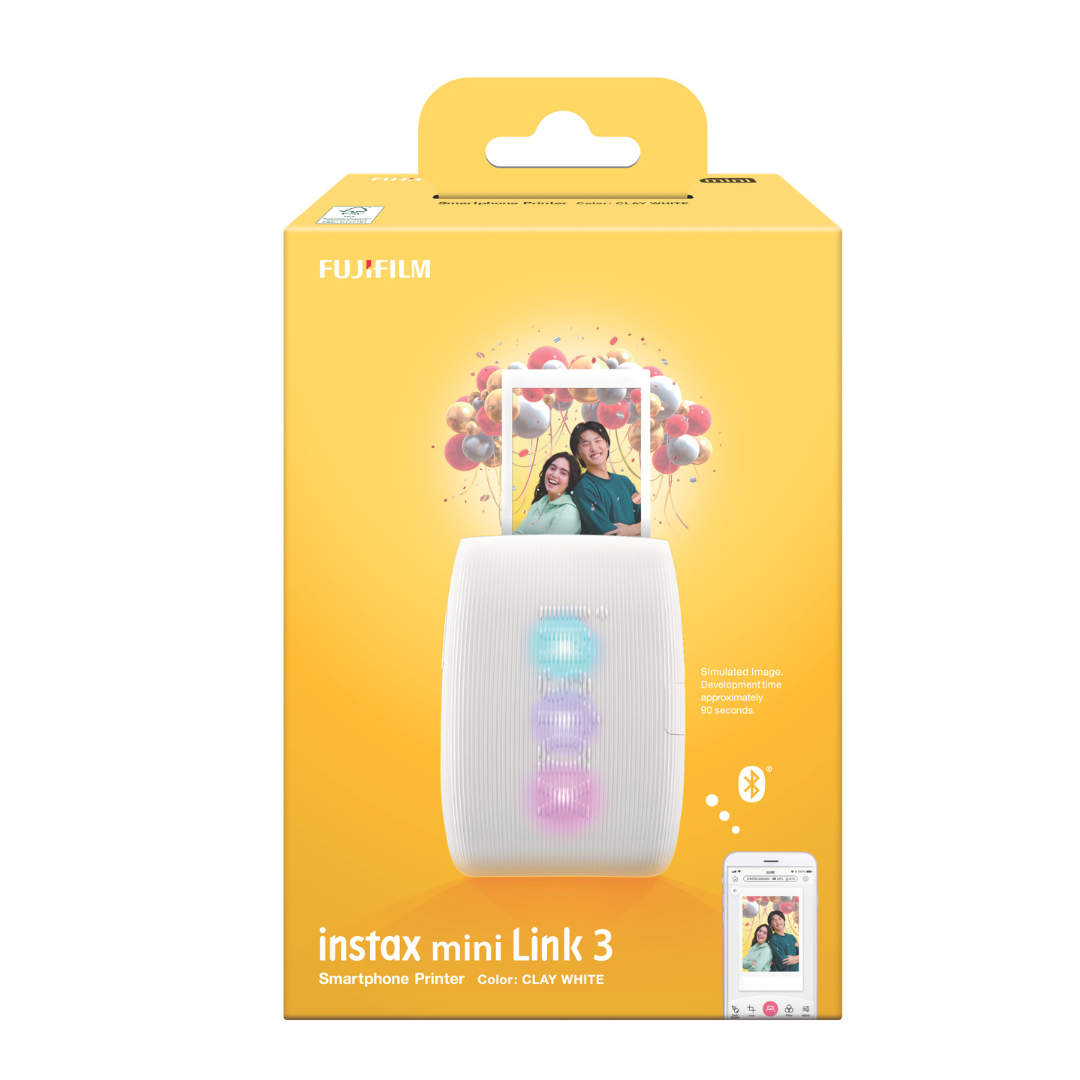 FujiFilm Instax Mini Link 3 Clay White Instant Printer - additional product view