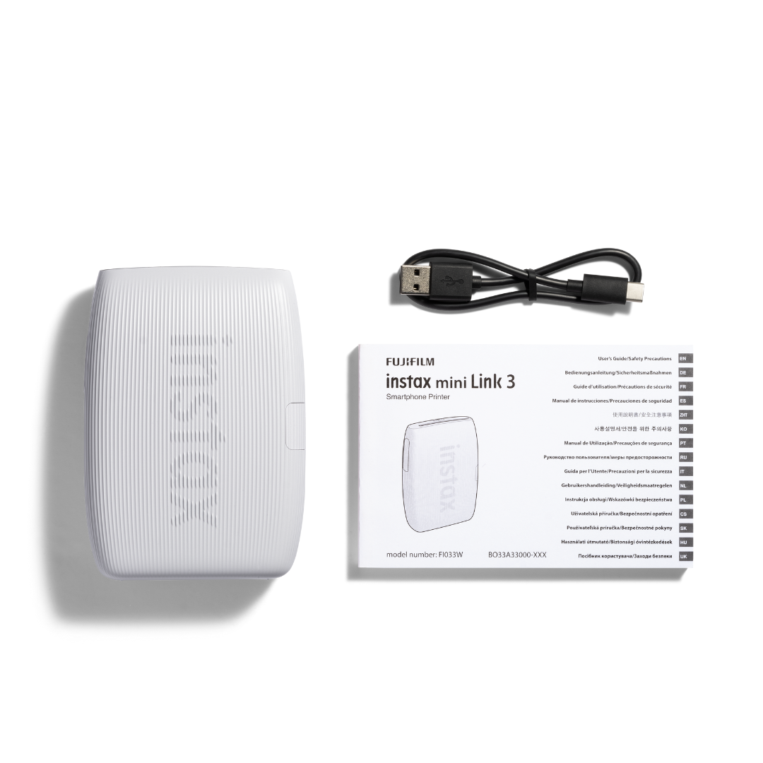FujiFilm Instax Mini Link 3 Clay White Instant Printer - additional product view
