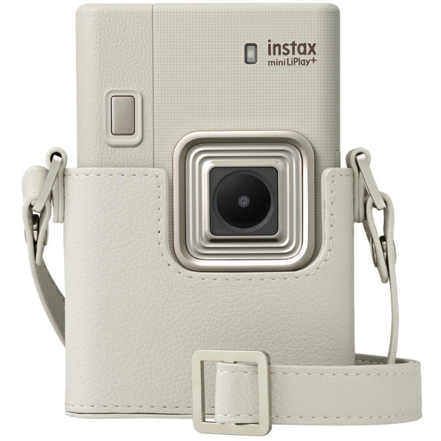 Fujifilm Instax Mini LiPlay+ instant camera, Sand Beige